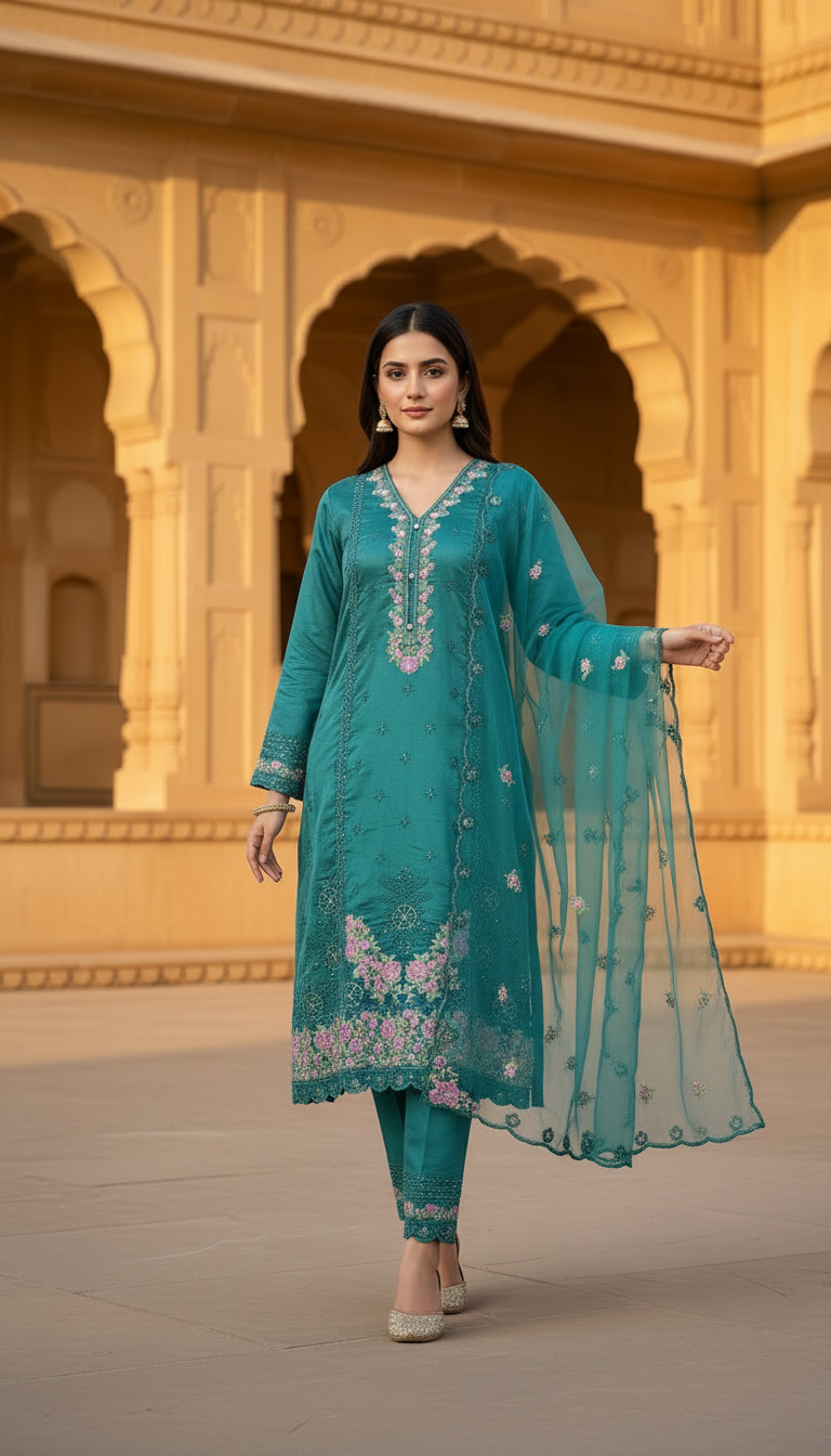 Premium Morphanki Kurti Dupatta Suit